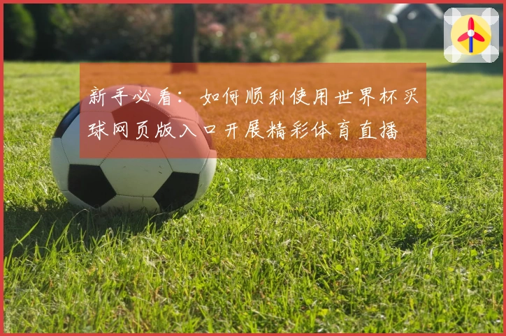 新手必看：如何顺利使用世界杯买球网页版入口开展精彩体育直播